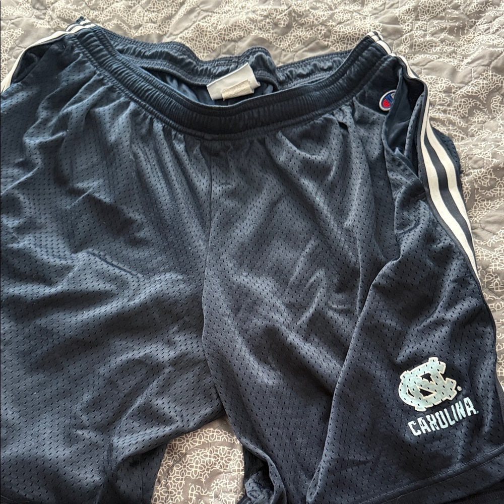 Carolina Tarheels Champion Dark Blue Athletic Men's Shorts